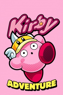 Kirby game mobile wallpaper