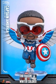 COSBABY Falcon Edition Captain America Collection Doll Display