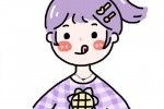 2021萌趣可爱卡通女生头像图片