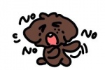 巧克力小狗nonono表情包