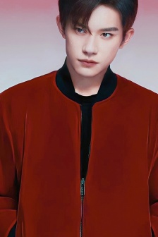 Yi Yangqianxi red baseball uniform mobile wallpaper