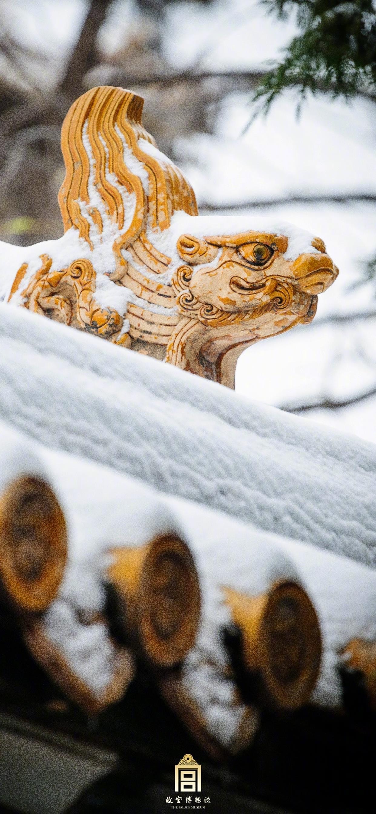 故宫雪景风景手机壁纸