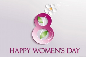38th Women's Day material picture desktop wallpaper
