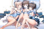 Two-dimensional cute beauty anime wallpaper