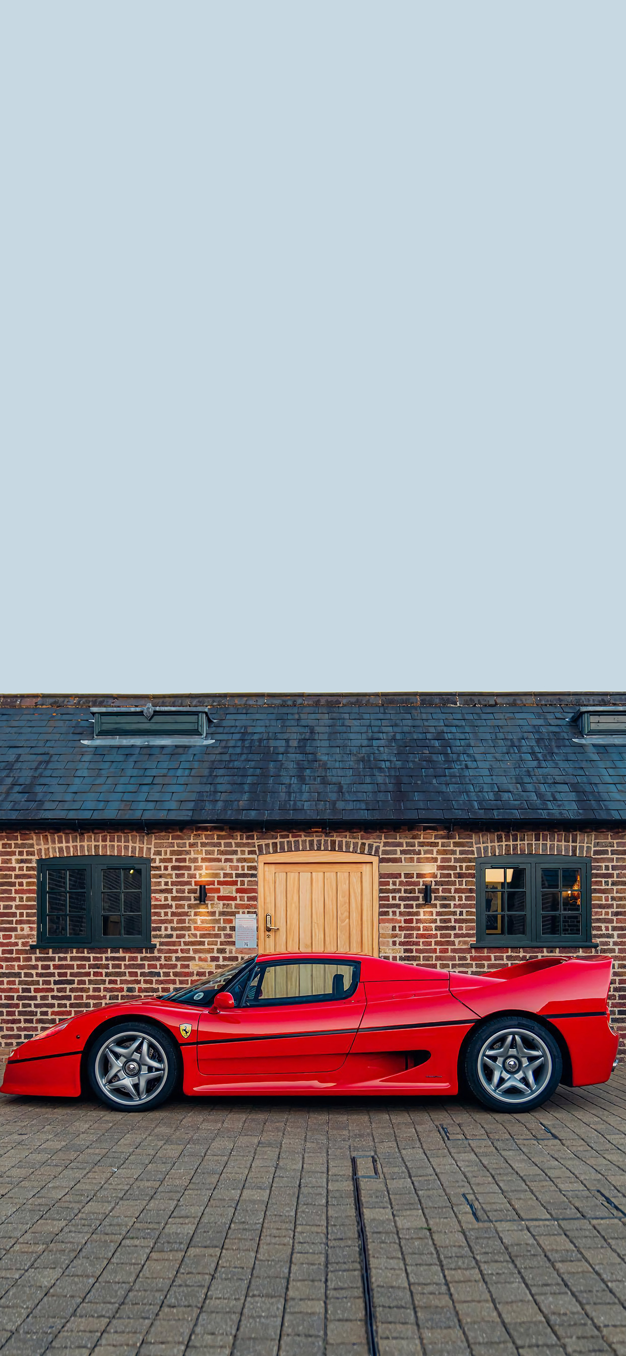 法拉利f50红色炫酷手机壁纸