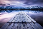 Calm lake scenery picture wallpaper