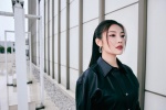 Xu Dongdong's cool and sexy photo pictures in black leather clothes