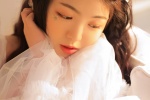 唯美性感的婚紗裙美女寫真圖片