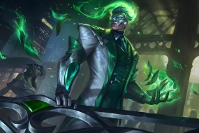 League of Legends Brand Butler original painting computer wallpaper