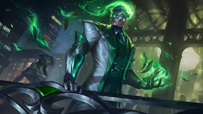 League of Legends Brand Butler original painting computer wallpaper