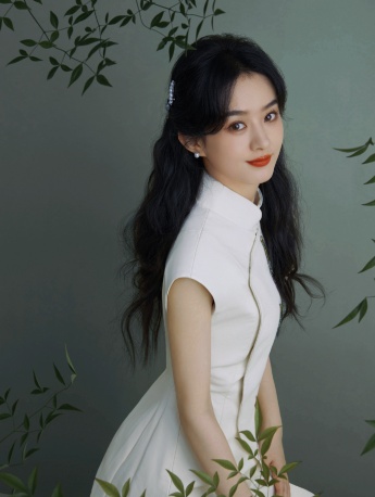 赵丽颖旗袍装温婉性感写真