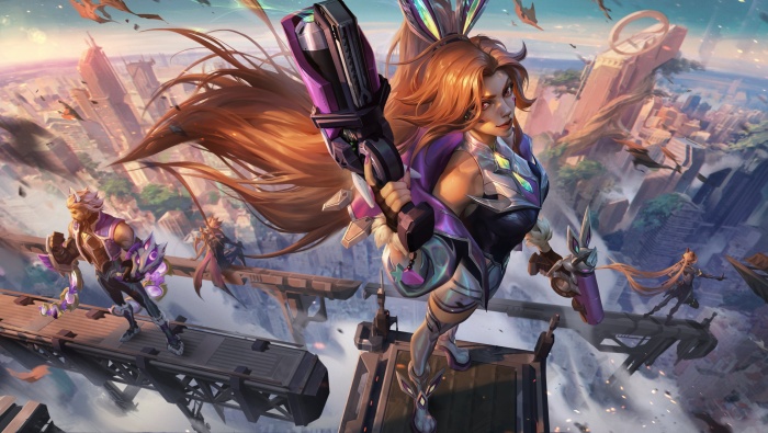 League of Legends Phantom Team Miss Fortune Computer Wallpaper