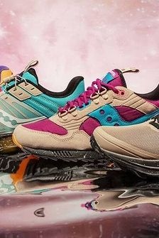 Saucony constellation theme side view