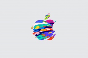 Apple Wuhan store opening HD computer wallpaper