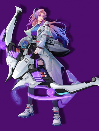 王者荣耀伽罗天狼溯光者皮肤细节展示