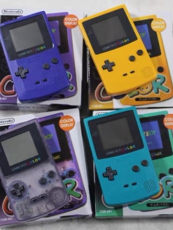 GBC遊戲機多色版實體圖