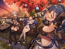 可可丽特/钴蓝/四枫院羽