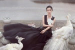 Zhao Liying's freehand national style fashion photo pictures
