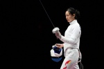 HD pictures of epee athlete Sun Yiwen