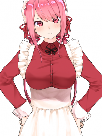 性感動漫女仆美女寫真手機壁紙