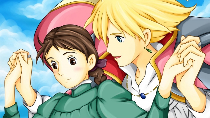 HD《Howl's Mobile City》picture desktop wallpaper