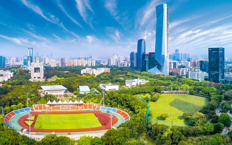 深圳大学校园风景图片