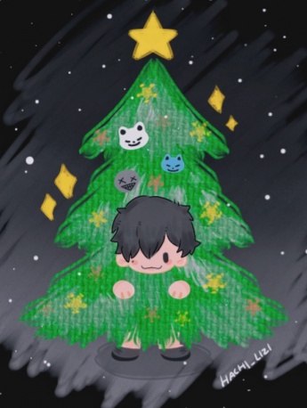 米津玄師聖誕節頭像