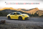 July 2021 Porsche 911 sports car desktop calendar wallpaper