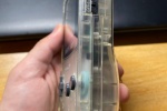 GBC game console transparent version physical picture
