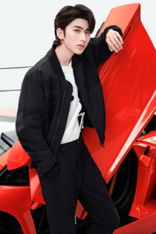 Cai Xukun cool and handsome endorsement promotional photo pictures
