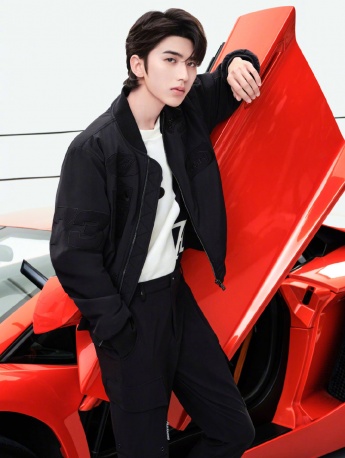 Cai Xukun cool and handsome endorsement promotional photo pictures