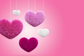 520 pink love Valentine's Day desktop wallpaper