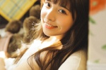 居家美女溫暖療癒系寫真照片