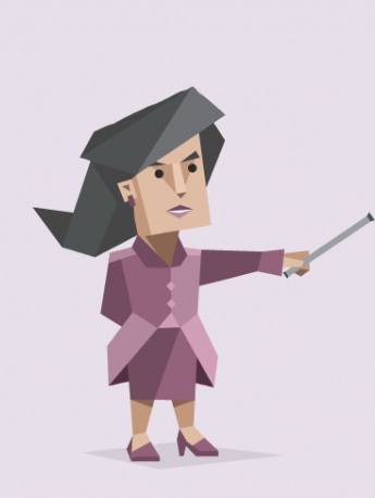 Commander personality cartoon image