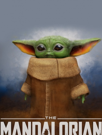 尤達寶寶可愛創意手機壁紙