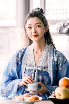 Song Yi and Su Taner's costume wallpaper