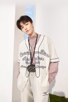 Wang Junkai DIOR handsome promotional poster