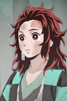 炭治郎長髮自截頭像