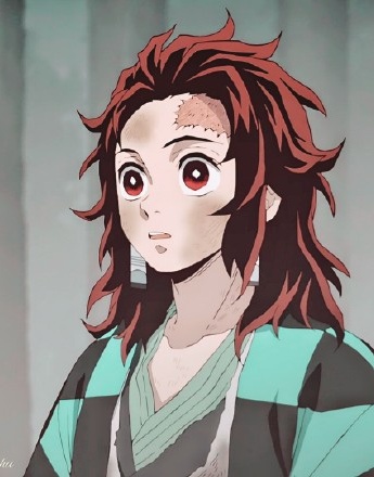 炭治郎長髮自截頭像