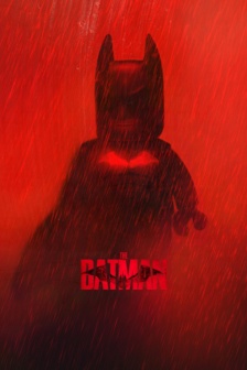 新蝙蝠侠乐高版海报