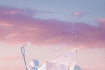 Girly healing full screen mobile wallpaper