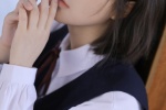文靜美女學生妹唯美學院制服寫真