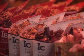 Spanish ham picture material HD wallpaper