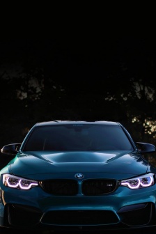 BMW series luxury car mobile wallpaper