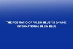 Klein blue wind creative mobile wallpaper
