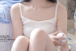 妖娆长发美女白净性感美腿写真