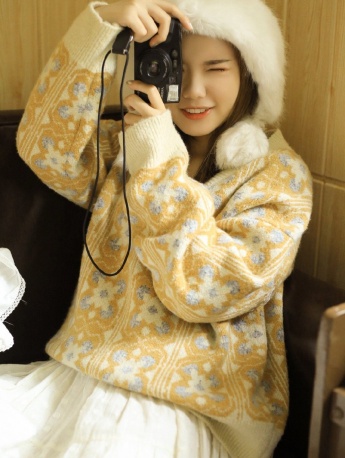 秋冬少女私房文艺清新摄影写真