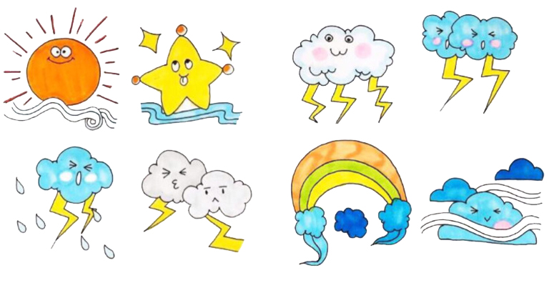 Complete collection of simple drawing pictures