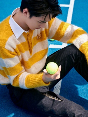 許魏洲陽光帥氣寫真圖片