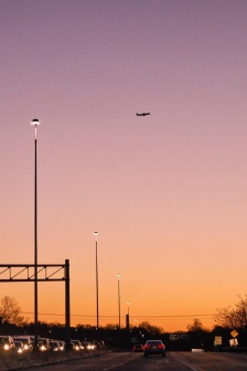 Beautiful sunset sky scenery mobile wallpaper